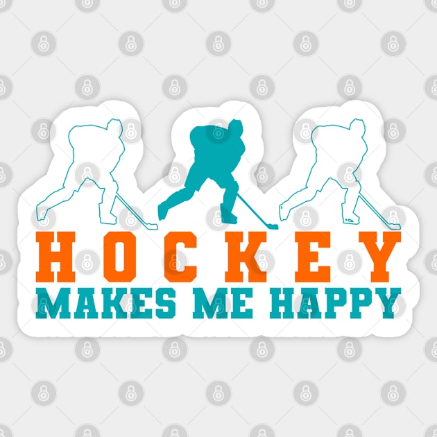 Ice Hockey Sticker by T-Shirts Zone